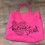Victoria's Secret Victoria’s Secret Early 2000’s Medium canvas Tote Bag Photo 0