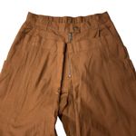 Urban Outfitters Women's High Waist Baggy Wide Leg Cargo Pants Brown Size 8 NWT Photo 1
