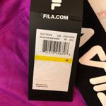 FILA Womens Believe Me Bike Short Spellout Logo Purple S Photo 2