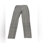ZARA  Women's Gray‎ Glen Plaid Ankle Pants Size M Slim Fit Casual super soft Photo 5