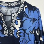 Soft Surroundings NWT Sedona Floral Maxi Dress in Marina Blue Size Petite XS Photo 6