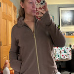 GG Blue Brown Zip up Athletic Jacket Size XL Photo 0