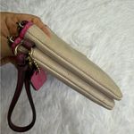 Coach  Color Block Double Zipper Wallet Wristlet Photo 5