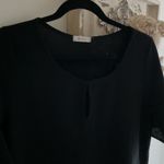 Everly Black Blouse Size M Photo 1