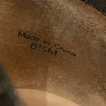 Kate Spade Women’s Crackle Metallic Black Suede Leather Loafers Size 6.5 Photo 9