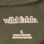 Wild Fable Army Green Crop Top Photo 1