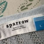 Light Buttoned Cardigan Sweater NWOT Blue Size L Photo 5