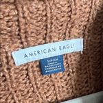 American Eagle  Brown Oversized Sweater Size Small Chenille Chunky Cozy Photo 2