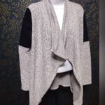 BNCI by Blanc Noir  open cascading cardigan With Spandex Arm Detail Photo 0
