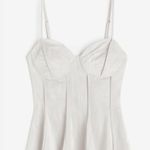 Divided Women's Cream Corset Bustier Top L Photo 0