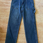 Monkey Ride  High Rise Carpenter Jeans Womens 9 Cargo Mom Origional Vintage Photo 0