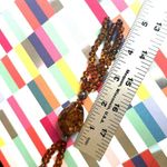 Vintage Baltic Amber Necklace with Tassel Pendant Brown Photo 7