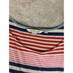 Boden Adriana striped cap sleeve‎ wide neck jersey knit tunic dress Small Photo 3