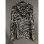 EXPRESS Hooded Poncho Mohair Wool Blend Black/White Size S Photo 1