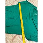 24/7 by Maurices Green V Neck Dolman Sleeve Tunic Top Plus XL Casual Oversized Photo 6