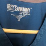 Grey's Anatomy Grey’s Anatomy Professional Wear By Barco Ocean Blue Women’s Medium Scrub Top Photo 1