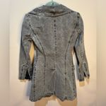 Patrizia Pepe Denim Jacket Y2K Vintage Sz 42 (S/6) Black Photo 2