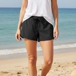 prAna  Black Board Shorts Size Medium Photo 0