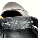 Dansko  Opal Patent Mary Jane Flat Shoe Round Toe Leather Black Cherry EU41 US 10 Photo 6