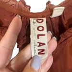 Anthropologie Dolan Anthro Rust Long Sleeve High Low Hem Button Front Blouse Women Sz L Photo 6