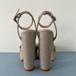 Antonio Melani x Born on Fifth Liv Metallic Glitter Closed Toe Platform Pumps Photo 5