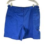 Ralph Lauren Lauren  Women's Blue‎ America Highlight Cargo Shorts Size 10 New Photo 0