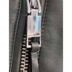 Rebecca Minkoff Olive Green Moto Jacket Size S Faux Vegan Leather Biker Coat NWT Photo 6