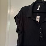 Anthropologie  Daily Practice Offside Mini Dress Black Womens XL New Photo 3