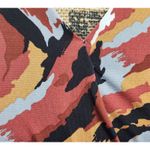 Anne Klein Abstract Print Wrap Midi Dress Women Size 14 Photo 2
