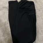 Hylete Size M  black leggings with zipper detail. Thick material. Great support. Photo 0