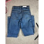 RE/DONE  Ultra High Rise Ankle Crop in Medium Fade size 26‎ Photo 6