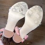 Lulus  Taylor Brown Leopard Print‎ Suede Ankle Strap Heels Size 7.5 Photo 4