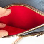 Dooney & Bourke Crossbody Steel Gray Nylon North South Triple Zip Duck Logo EUC Photo 6