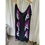 Casual Movement Hawaiian Queen Lili'uokalani Long Pareu Sarong Cover Up One Size Black Size undefined Photo 1