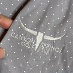 FootJoy  grey polkadot golf logo long sleeve polo shirt Photo 3