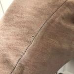 Victorias Secret PINK Utah Utes Oversized Distressed Long Sleeve Size L Tan Size L Photo 3