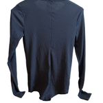 All In Motion Women's Black Long Sleeve Twist Front T-Shirt - Size Small - NWT Photo 3