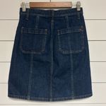 Madewell  Button Front Denim Mini Skirt Photo 3