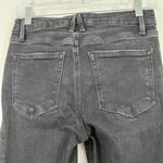 Good American Size 27 Black Good Legs Raw Hem Skinny Jeans Photo 4