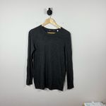 Equipment Femme Crewneck Cashmere Blend Knit Sweater Grey Size S Photo 3