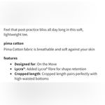 Lululemon  Cates Tee in Black Photo 5