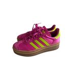 Adidas Women’s Gazelle Bold Platform Fuchsia Slime Sneakers Size 7 Photo 7