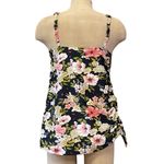 Shore Shapes Swimsuit Sarong Front Floral One Piece Slimming Blousy 10 Pink Photo 2