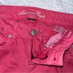 American Eagle  Stretch Women’s Pink Garment Dyed Low Rise Skinny Jeans 4 Regular Photo 7