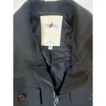 Vertigo Paris Vertigo jacket coat Paris Brand small Blazer, Dress With Pockets black full zip Photo 1