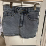 SheIn Denim Skirt Mini Photo 0