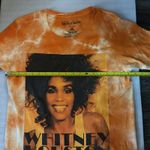 Whitney Houston Orange Crewneck Short Sleeve Tie Dye T Photo 6