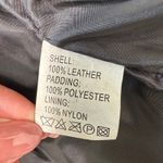 Dream Apparel Leather Motorcycle Vest Black Large Indie Sleaze Grunge Revival Photo 6