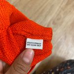 St. John  Vibrant Orange Pencil Skirt Photo 4