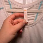 Lucy white blue active tank women's large running outdoors hiking workout summer Photo 2